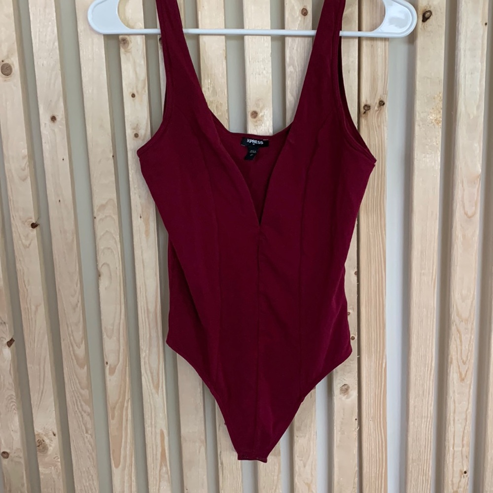 Express V-neck bodysuit